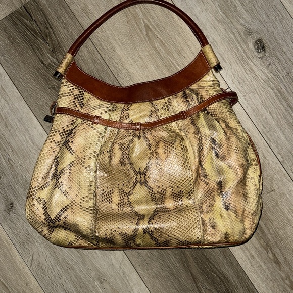 Lambertson Truex made in Italy Python bag - Picture 2 of 6